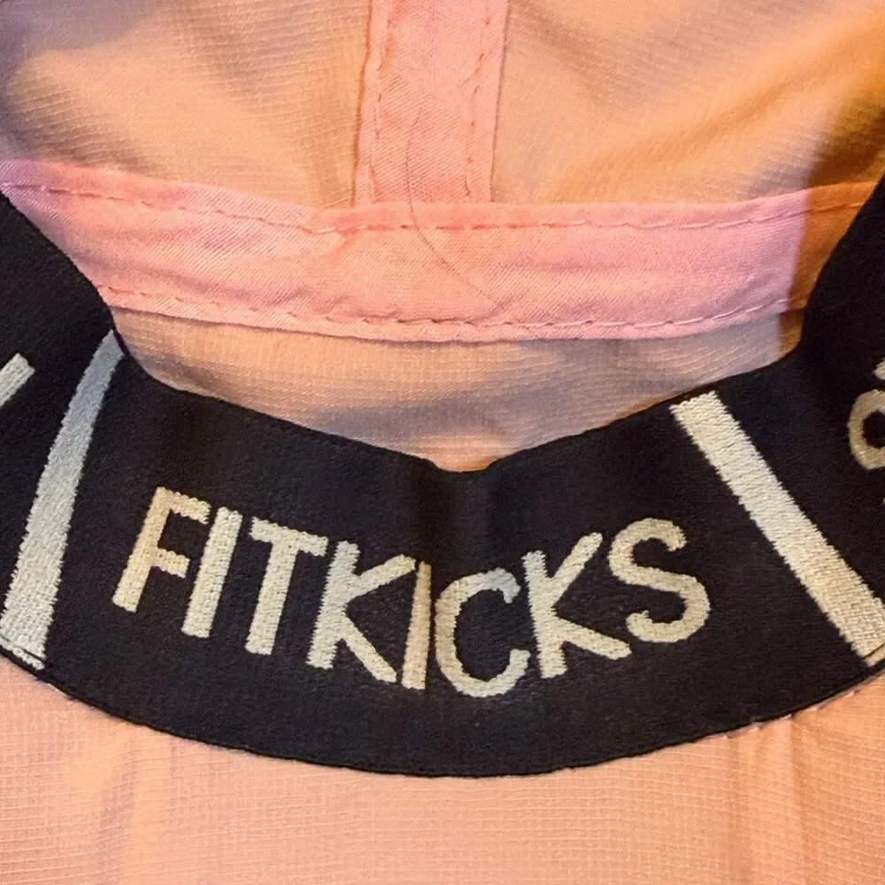 Fitkicks pink foldable hat - One Size
